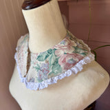 Reversible Detachable Floral Collar