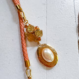 OOAK Bolo Butterfly Charm Necklace
