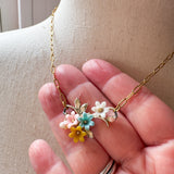 Whimsical Layering Necklace, Handmade Sentimental Jewelry