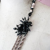 Black Tie Necklace