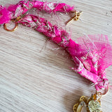 Material Girl Repurposed Vintage Necklace