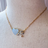 Whimsical Layering Necklace, Handmade Sentimental Jewelry