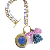 Pocketfull of Posies no2 Locket Charm Bracelet