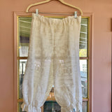 Boho Lace Cropped Bloomers, Lounge Pants