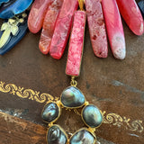 Summer in the City Repurposed Vintage Necklace no2