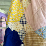 Heirloom Patchwork Quilt Wide Leg Pants