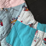 Repurposed Vintage Quilt Patchwork Stocking