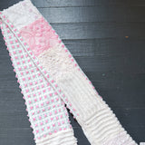 Tiffany Rosebud Up-Cycled Patchwork Scarf