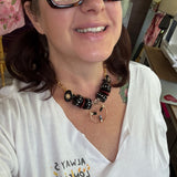 Handmade Reworked Vintage  Necklace