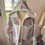 Heirloom Patchwork Quilt Coat | Double Wedding Ring Quilt Jacket