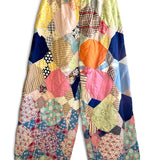 Heirloom Patchwork Quilt Wide Leg Pants