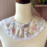 Reversible Detachable Floral Collar