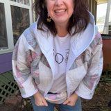 Heirloom Patchwork Quilt Coat | Double Wedding Ring Quilt Jacket