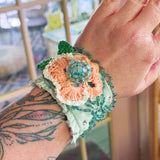 Ladylike Floral Cuff