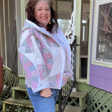 Heirloom Patchwork Quilt Coat | Double Wedding Ring Quilt Jacket