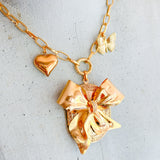 Locket of Love Bow Necklace