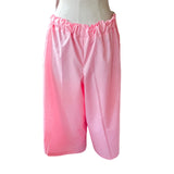Wide Leg Crop Pants, One Size Loungewear Pants