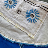 One of a Kind Vintage Patchwork Bandana Scarf | Shabby Chic Head Scarf | Upcycled Boho Neckerchief