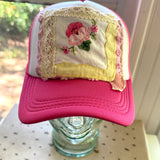 One of a Kind Vintage Patch Trucker Hat