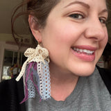 Romantic Bow Statement Earrings