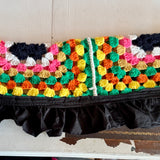 Granny Square Blanket Scarf Collar