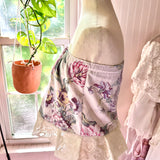 Boho Romantic Floral Strapless Tube Top