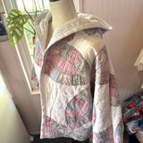 Heirloom Patchwork Quilt Coat | Double Wedding Ring Quilt Jacket