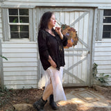 Whimsical Lace Skirt | Lace Maxi Skirt | One of a Kind Vintage Lace Skirt | Upcycled Cottagecore Boho Clothing