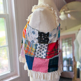 Boho Patchwork Tank Top/ Loungewear