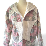 Heirloom Patchwork Quilt Coat | Double Wedding Ring Quilt Jacket