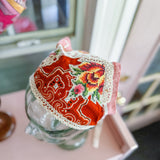 Sustainable Boho Repurposed Vintage Bandana Head Scarf