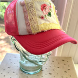 One of a Kind Vintage Patch Trucker Hat