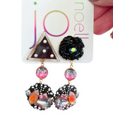 Whimsical Color Pop Dangle Earrings