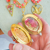 Petals Locket Necklace