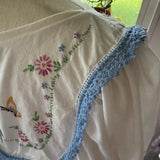 Embroidered Flowy Peasant Blouse,  Bell SleeveTop
