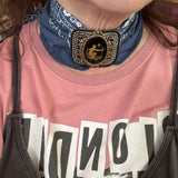 Bandana Necklace One of a Kind
