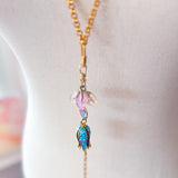Romantic Whimsical Handmade Long Necklace