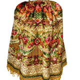 Floral Tapestry Cape | 1960’s Style Cape