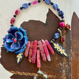 Summer in the City Repurposed Vintage Necklace no2