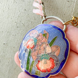 Asymmetrical Whimsical Handmade Statement Necklace