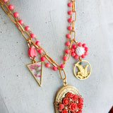 Petals Locket Necklace