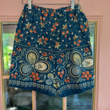 Handmade Floral Mid Rise Shorts