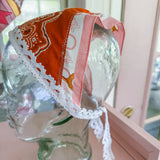 Sustainable Boho Repurposed Vintage Bandana Head Scarf