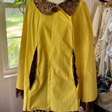 Vintage Tapestry Cape | 1960’s Style Cape