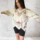 Arlene Embroidered blouse