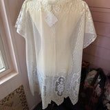 Romantic Vintage Lace Tunic Cover Up | Sustainable Slow Fashion Tunic