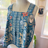 Cheryl patterned fitted tank