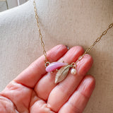 Whimsical Layering Necklace, Handmade Sentimental Jewelry