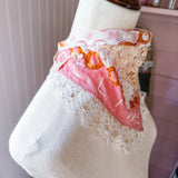 Sustainable Boho Repurposed Vintage Bandana Head Scarf
