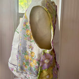 Heirloom Patchwork Cropped Vest